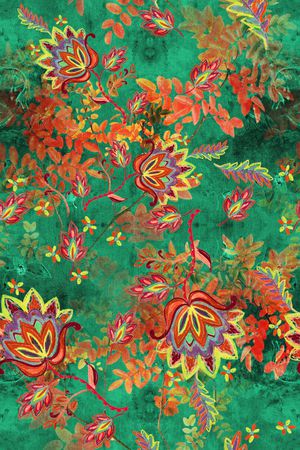 民族风印花华亿平台图片