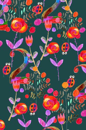 小碎花印花华亿平台图片