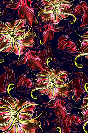 线条印花华亿平台图片