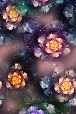 真丝印花华亿平台图片