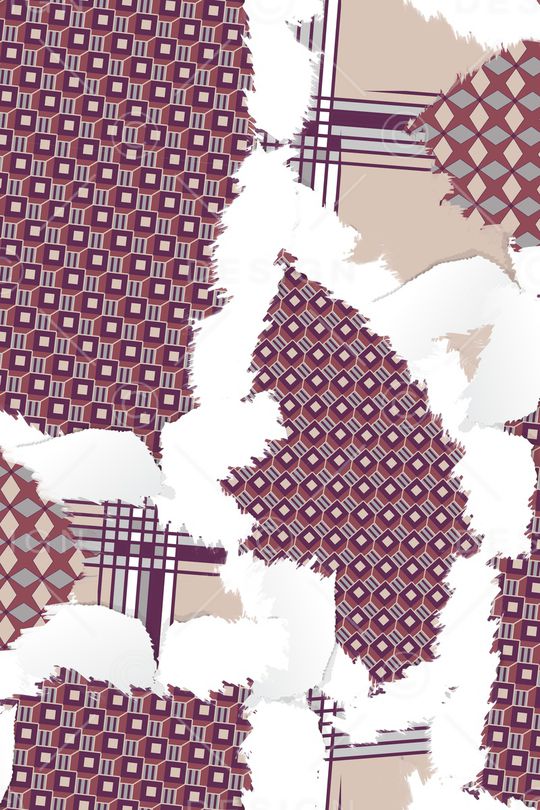 混合拼接印花华亿平台图片