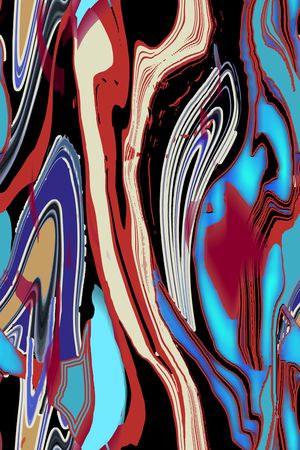 线条印花华亿平台图片