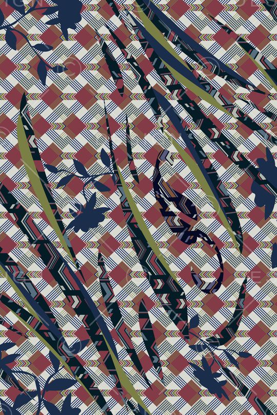 线条印花华亿平台图片