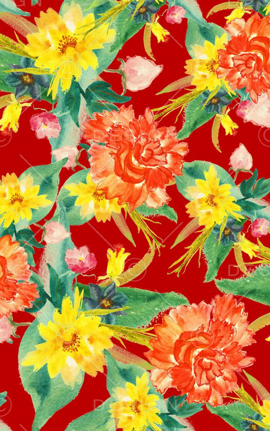 中国风印花华亿平台图片