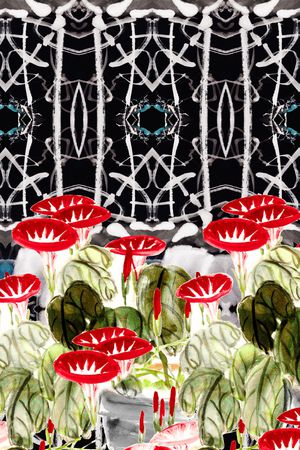 中国风印花华亿平台图片