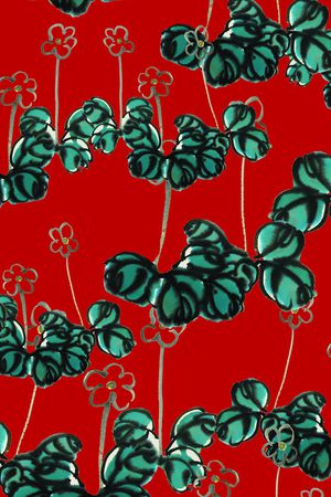 线条印花华亿平台图片