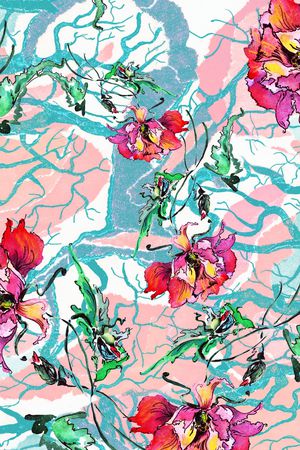 肌理印花华亿平台图片