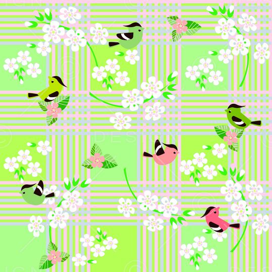 格子印花华亿平台图片