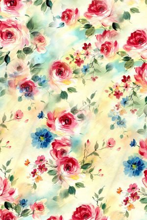 小碎花印花华亿平台图片