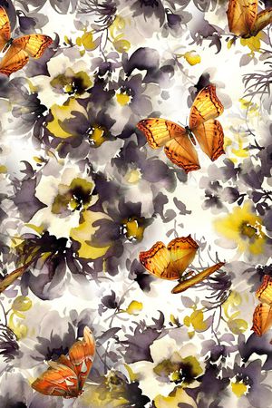 小碎花印花华亿平台图片