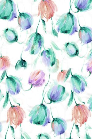 小碎花印花华亿平台图片