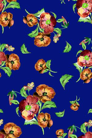 小碎花印花华亿平台图片