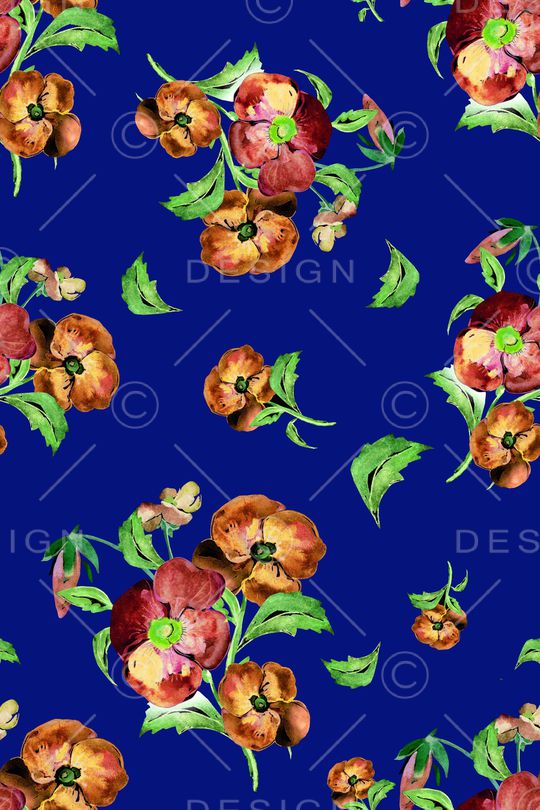 小碎花印花华亿平台图片