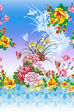 数码华亿平台印花华亿平台图片