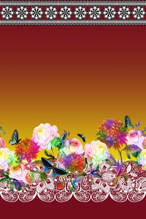 定位花印花华亿平台图片