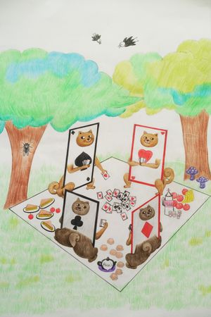 动物印花华亿平台图片