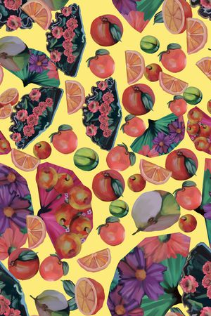 小碎花印花华亿平台图片