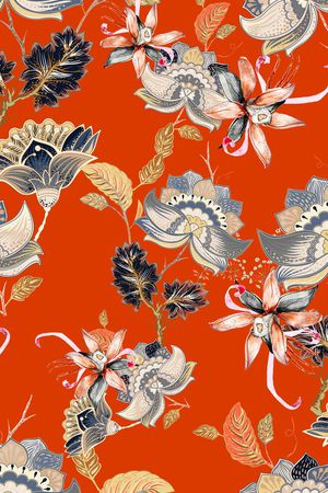 民族风印花华亿平台图片