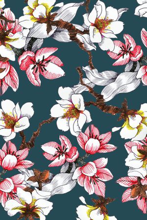 小碎花印花华亿平台图片