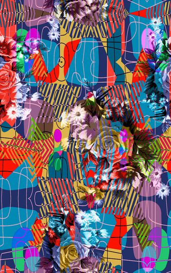 数码华亿平台印花华亿平台图片