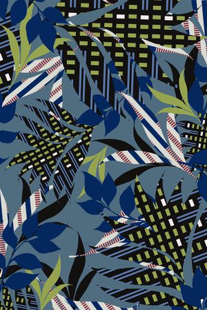 条纹印花华亿平台图片