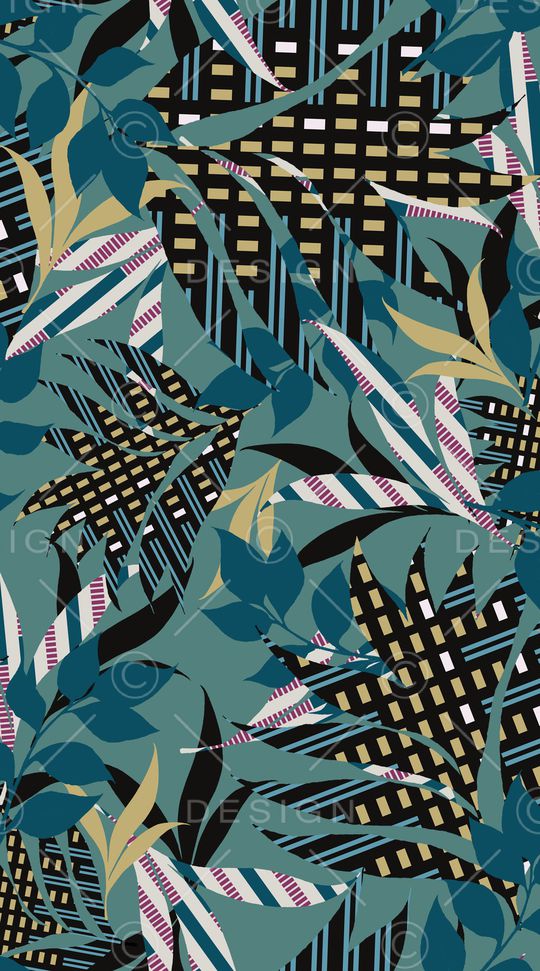 条纹印花华亿平台图片