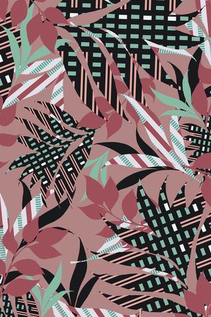 条纹印花华亿平台图片