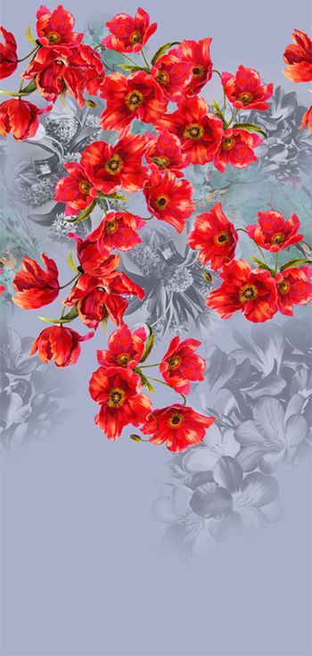 948851-定位罂粟花春夏配色