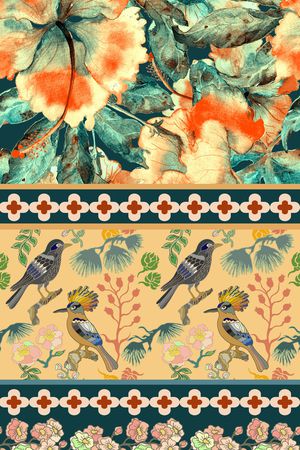 民族风印花华亿平台图片