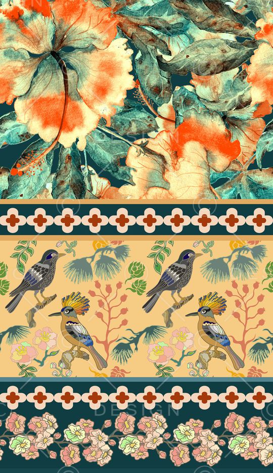 民族风印花华亿平台图片