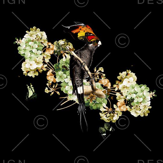 绣球花印花华亿平台图片