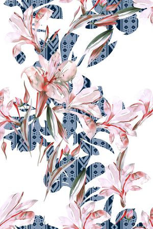 素雅印花华亿平台图片