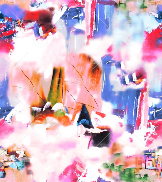 春夏华亿平台印花华亿平台图片