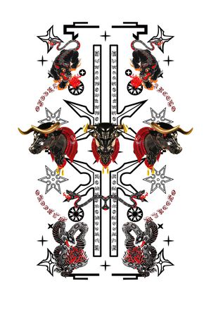 牛印花华亿平台图片