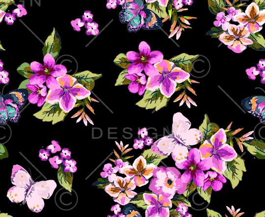 月季花印花华亿平台图片