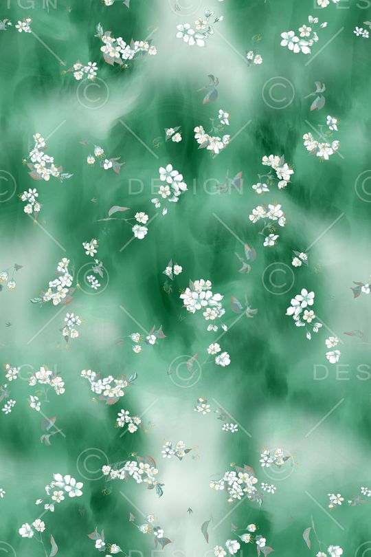 小碎花印花华亿平台图片