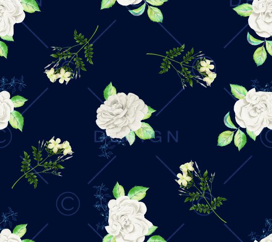 月季花印花华亿平台图片