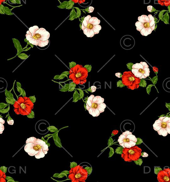 小碎花印花华亿平台图片