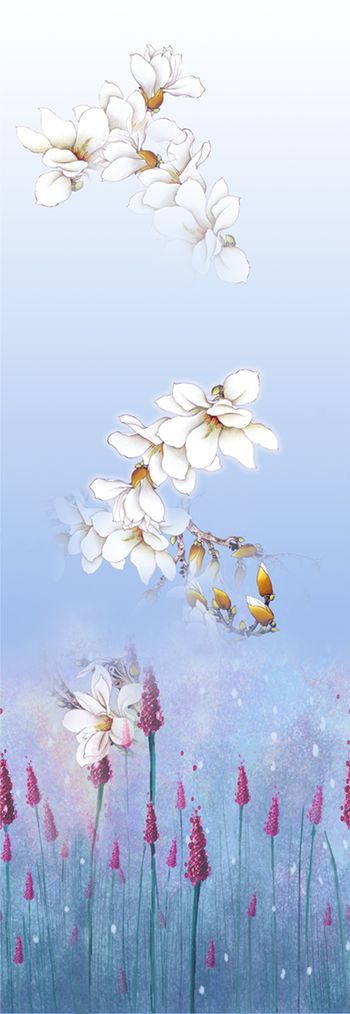 949217-玉兰渐变定位长款