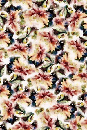 古典花纹印花华亿平台图片