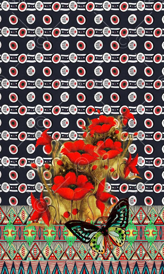 民族风印花华亿平台图片