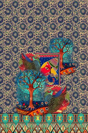 树印花华亿平台图片