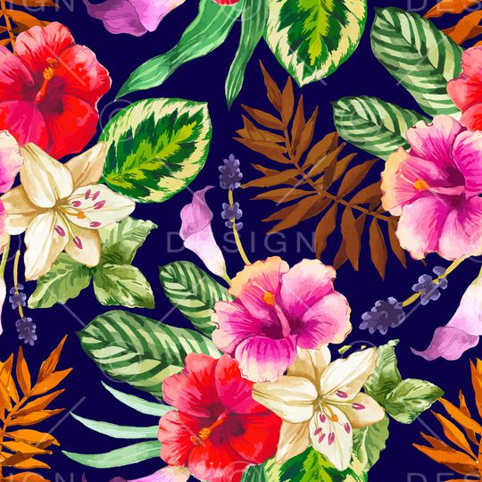 春夏华亿平台印花华亿平台图片