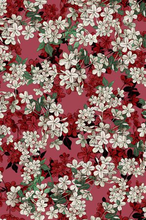 小碎花印花华亿平台图片