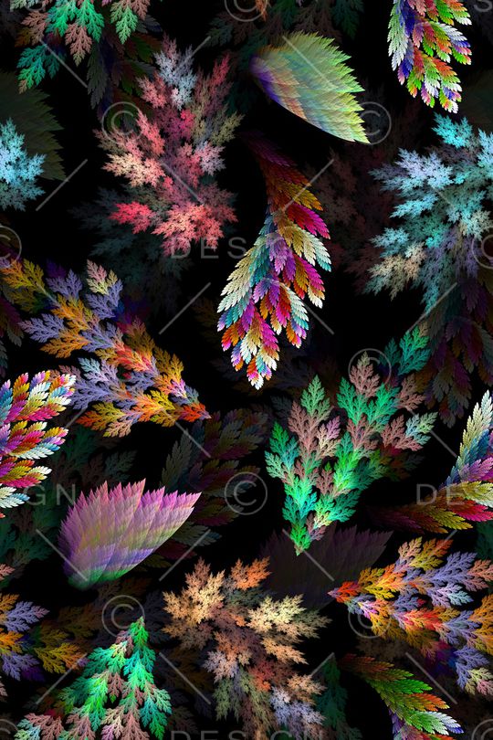 分形印花华亿平台图片