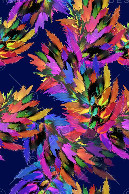 分形印花华亿平台图片