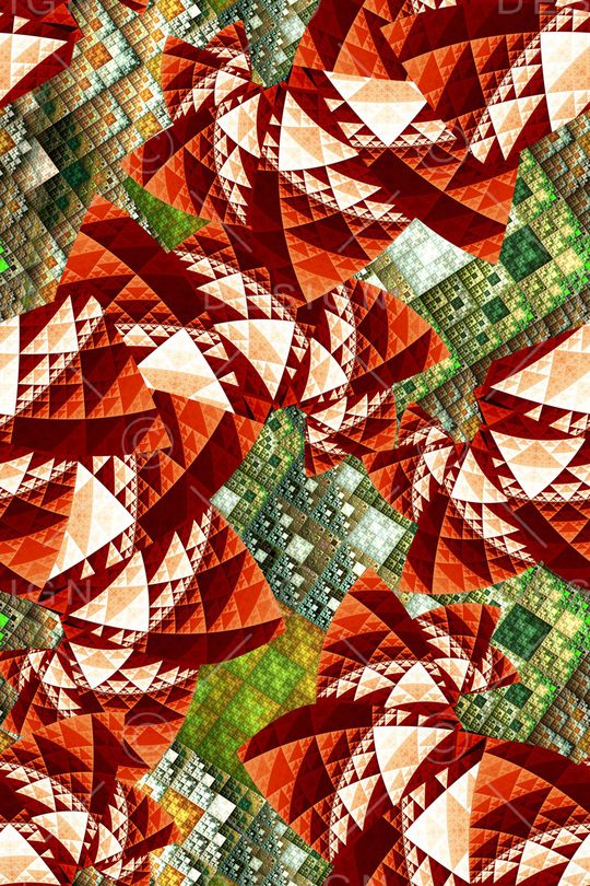 分形印花华亿平台图片