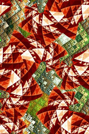 分形印花华亿平台图片