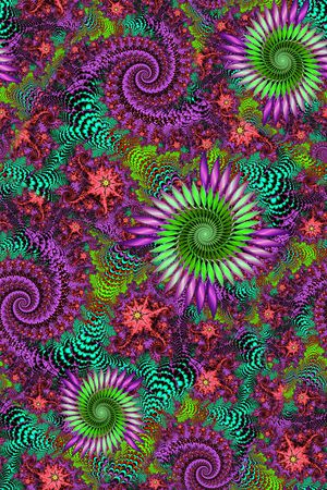 分形印花华亿平台图片