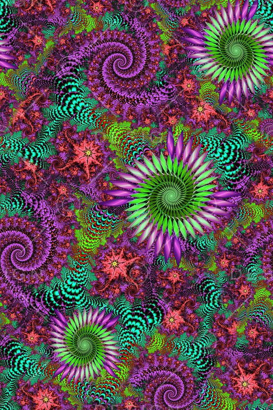 分形印花华亿平台图片